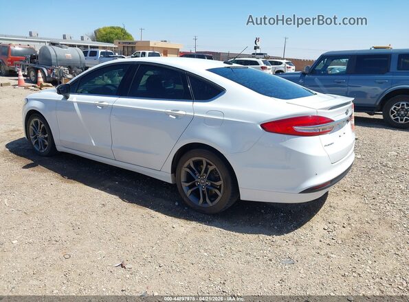 3FA6P0HD5JR231383 2018 FORD FUSION White 