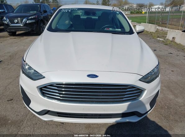 3FA6P0HD6LR110459 2020 FORD FUSION White Սարքավորումների վահանակի տեսք