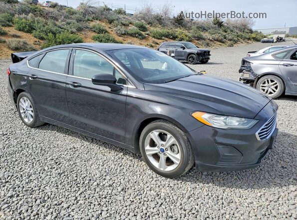 3FA6P0HD6LR135992 2020 FORD FUSION Black Delantero derecho