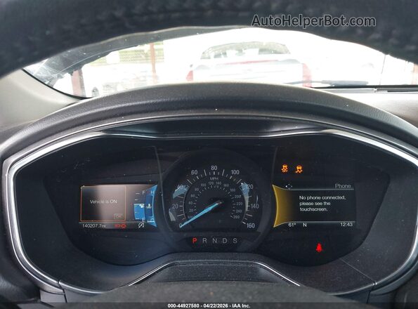 3FA6P0HD7HR408610 2017 FORD FUSION Черный Вид задних сидений