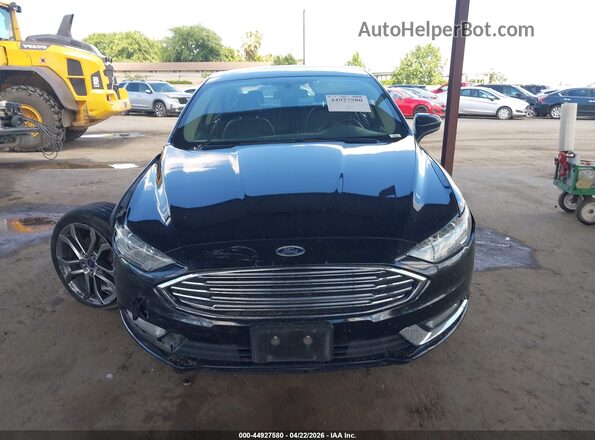 3FA6P0HD7HR408610 2017 FORD FUSION Черный Вид щитка приборов