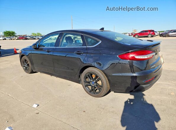 3FA6P0HD7LR148055 2020 FORD FUSION Black Հետևի ձախ