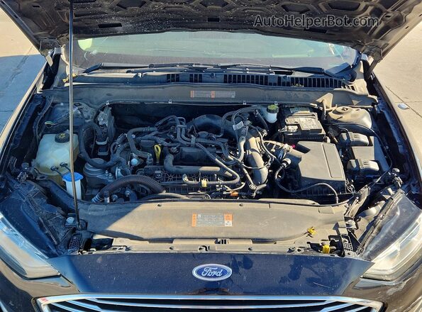3FA6P0HD7LR148055 2020 FORD FUSION Black Սալոնի հետևի տեսք