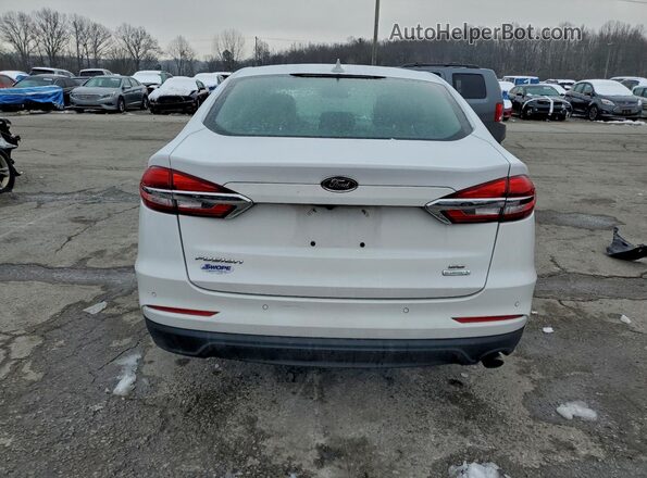 3FA6P0HD7LR222736 2020 FORD FUSION White უკანა ხედი