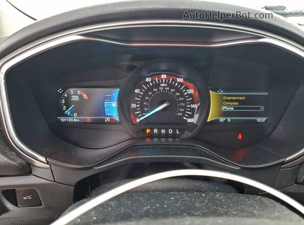 3FA6P0HD7LR222736 2020 FORD FUSION White ხელსაწყოთა პანელის ხედი