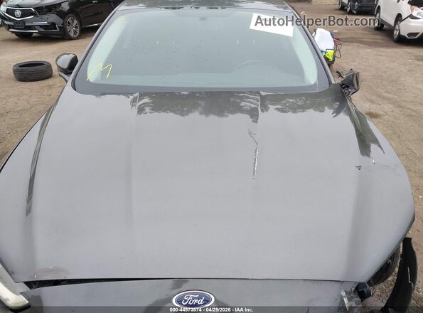 3FA6P0HD8GR164125 2016 FORD FUSION Gray უკანა ხედი