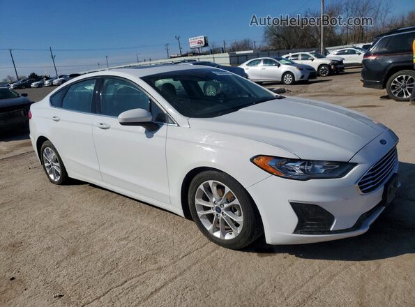 3FA6P0HD9LR111427 2020 FORD FUSION White Delantero derecho