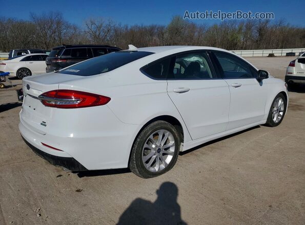 3FA6P0HD9LR111427 2020 FORD FUSION White Trasero derecho
