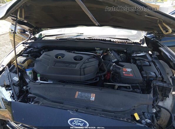 3FA6P0K96HR184282 2017 FORD FUSION Черный Вид сзади