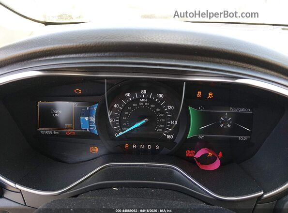 3FA6P0K96HR184282 2017 FORD FUSION Черный Вид задних сидений
