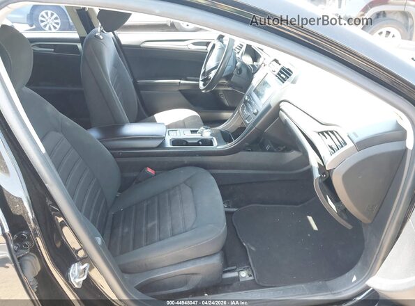 3FA6P0LU1LR171192 2020 FORD FUSION Black Widok wnętrza z przodu