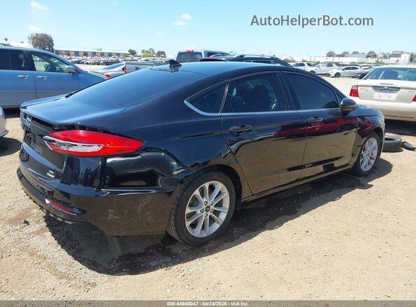 3FA6P0LU1LR171192 2020 FORD FUSION Black Tył prawy