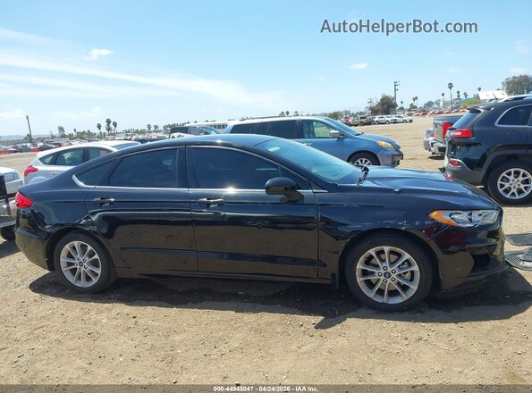 3FA6P0LU1LR171192 2020 FORD FUSION Black Widok wnętrza 360 stopni