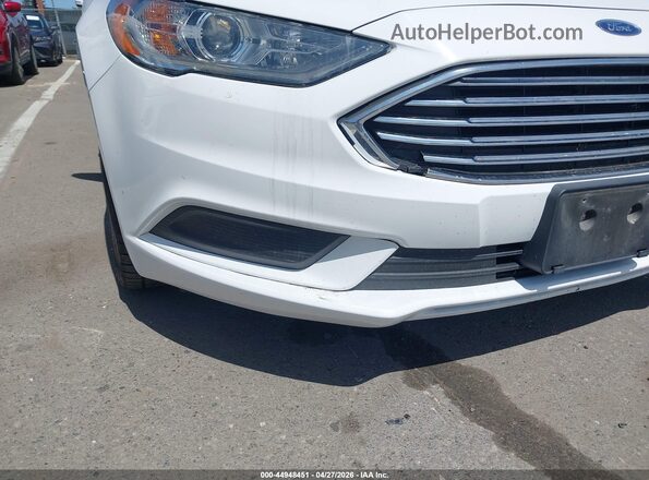 3FA6P0LU2HR294880 2017 FORD FUSION HYBRID Белый Вид спереди