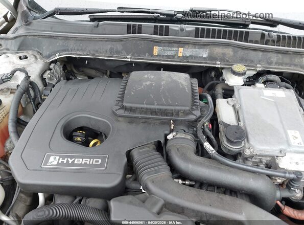 3FA6P0LU4HR237838 2017 FORD FUSION HYBRID Silver Հետևի տեսք