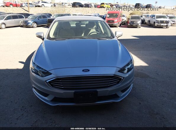 3FA6P0LU4JR250658 2018 FORD FUSION HYBRID Silver Vista interior de 360 grados