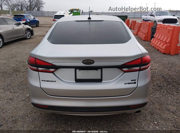 3FA6P0LU6HR356748 2017 FORD FUSION HYBRID White 