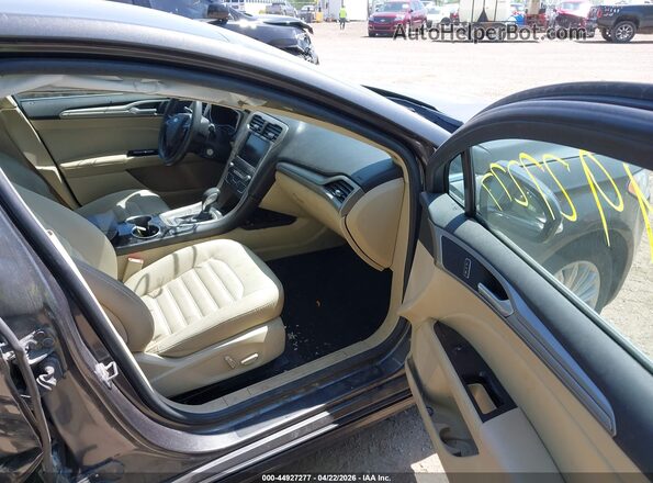 3FA6P0LU7GR345529 2016 FORD FUSION HYBRID Red Front interior view