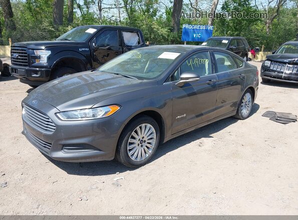 3FA6P0LU7GR345529 2016 FORD FUSION HYBRID Red Front left