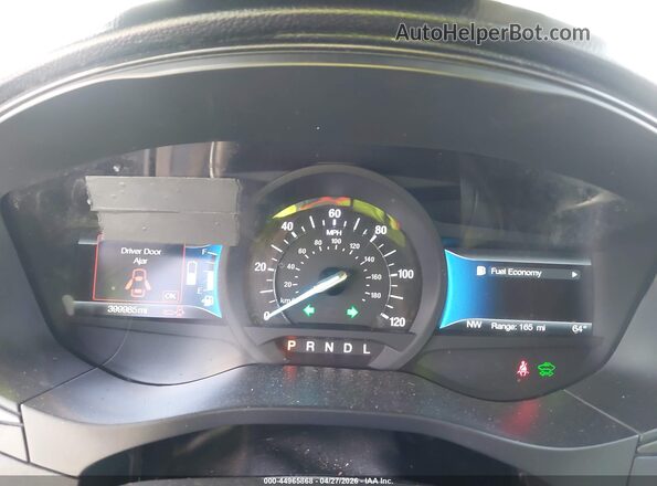 3FA6P0LU7JR139070 2018 FORD FUSION HYBRID Gray Вид задніх сидінь
