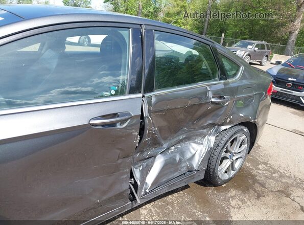 3FA6P0LU9HR356372 2017 FORD FUSION HYBRID Gray Դիմացի տեսք