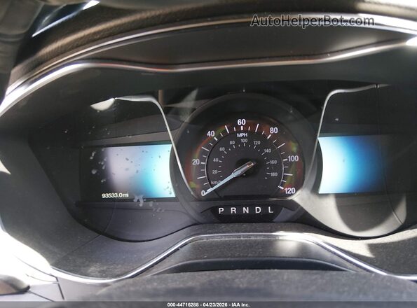 3FA6P0LU9JR208423 2018 FORD FUSION HYBRID Gray Rear seats view
