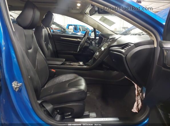 3FA6P0RU6LR132668 2020 FORD FUSION HYBRID Blue 