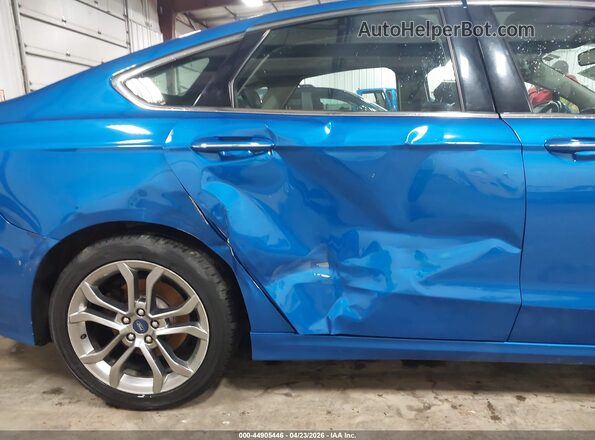 3FA6P0RU6LR132668 2020 FORD FUSION HYBRID Blue 
