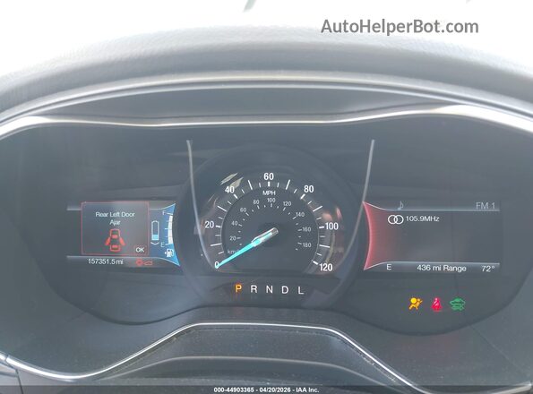 3FA6P0SU7GR229149 2016 FORD FUSION ENERGI Black უკანა სავარძლების ხედი