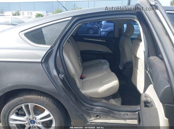 3FA6P0SU7GR357410 2016 FORD FUSION ENERGI Gray Widok naklejki z numerem VIN