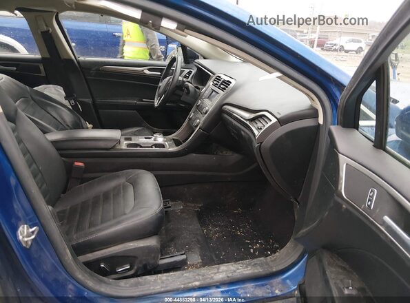 3FA6P0T91HR243348 2017 FORD FUSION Blue წინა სალონის ხედი