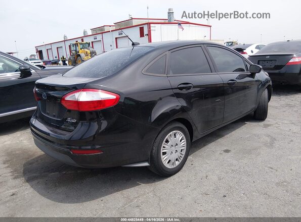 3FADP4AJ0KM135710 2019 FORD FIESTA Black Tył prawy