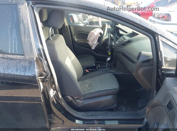 3FADP4AJ0KM135710 2019 FORD FIESTA Black Widok wnętrza z przodu