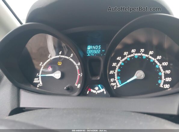 3FADP4AJ2KM132131 2019 FORD FIESTA White Հետևի նստատեղերի տեսք