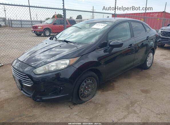 3FADP4AJ3JM129186 2018 FORD FIESTA Black Передня ліва чверть