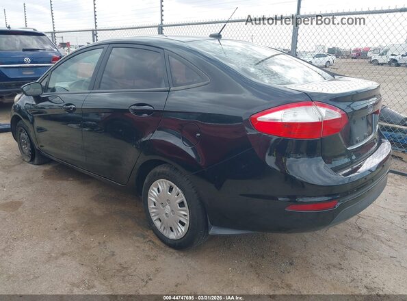 3FADP4AJ3JM129186 2018 FORD FIESTA Black Задня ліва чверть
