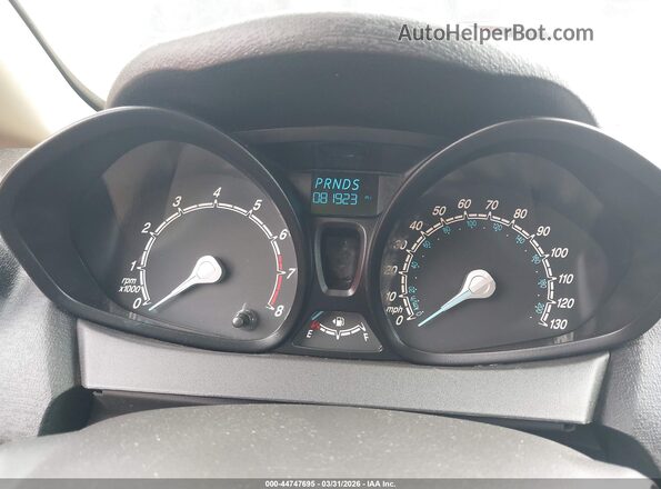 3FADP4AJ3JM129186 2018 FORD FIESTA Black Вид задніх сидінь