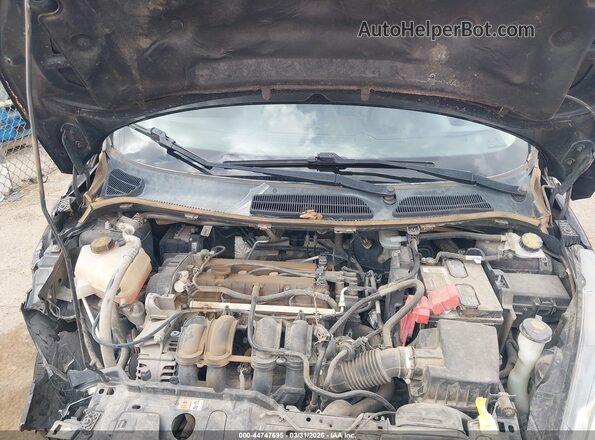 3FADP4AJ3JM129186 2018 FORD FIESTA Black Вид ззаду