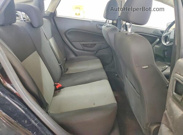 3FADP4AJ8KM154232 2019 FORD FIESTA Black Вид задніх сидінь