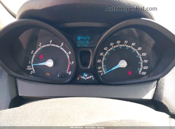 3FADP4AJXHM157156 2017 FORD FIESTA White Հետևի նստատեղերի տեսք