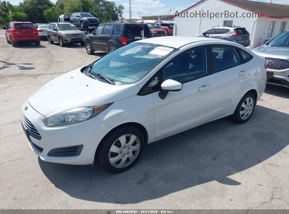 3FADP4AJXHM157156 2017 FORD FIESTA White Առջևի ձախ երեք քառորդ տեսարան
