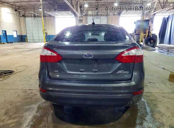 3FADP4BJ1JM113714 2018 FORD FIESTA Серый Вид сзади