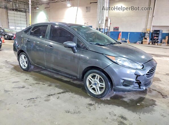 3FADP4BJ1JM113714 2018 FORD FIESTA Серый Передняя правая четверть