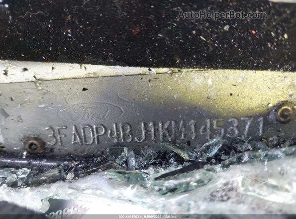 3FADP4BJ1KM145371 2019 FORD FIESTA Silver Շարժիչի բաժամունքի տեսք