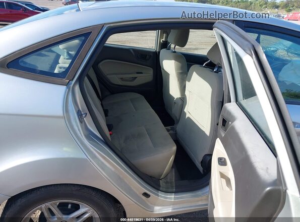 3FADP4BJ1KM145371 2019 FORD FIESTA Silver VIN կոդի պիտակի տեսք