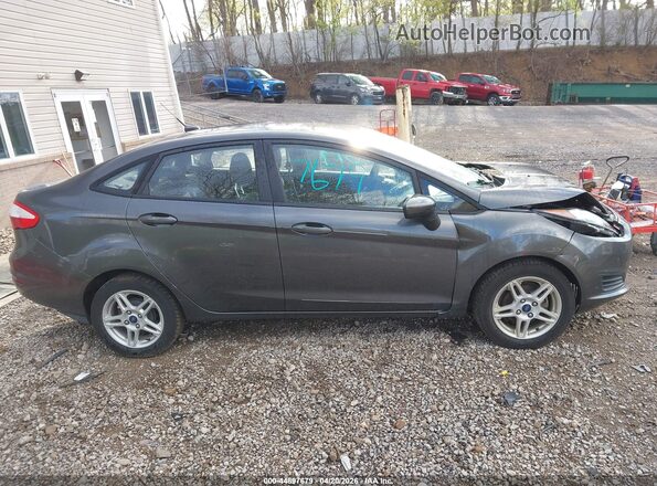 3FADP4BJ3JM126223 2018 FORD FIESTA Gray Rear interior view