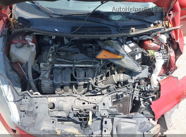 3FADP4BJ3JM142647 2018 FORD FIESTA Красный Вид сзади