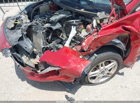 3FADP4BJ3JM142647 2018 FORD FIESTA Красный Вид щитка приборов