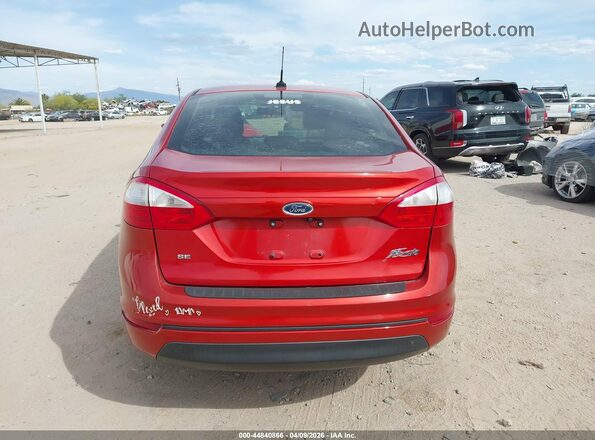 3FADP4BJ3KM166142 2019 FORD FIESTA Red 