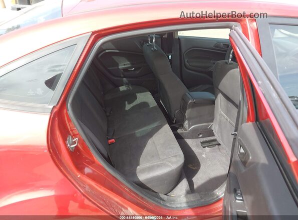 3FADP4BJ3KM166142 2019 FORD FIESTA Red Widok naklejki z numerem VIN